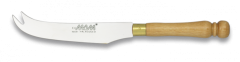 Couteau à fromage Mam, Mango Ferrule en bois, ferrule en laiton, lame en acier inoxydable de 10,6 cm, 17414