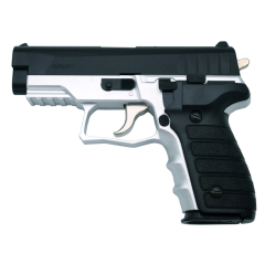 Pistola HFC Tipo Sig Sauer P227 - Bicolore - Pistola a molla pesante calibro 6 mm - Energia 0,29 Joule - Velocità di cottura 70m/s - 230 FPS. Rif: 183BC