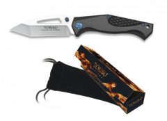 Couteau Pliant Tokisu Carbone. Lame: 9 Cm