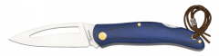 Couteau Pliant Albainox. Pakkawood Bleu