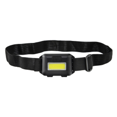 WOLFPACK LINEA PROFESSIONAL Lampe de poche LED Lampe frontale réglable 120 lumens, 3 modes, bandeau réglable, 3 piles AAA incluses