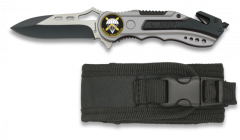 Navaja Albainox Gris Sin Sierra. H:6.5