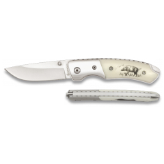 Razor Albainox cinghiale deluxe, ghiera in acciaio, lama in acciaio inox da 6,5 cm, mango ABS, 19771