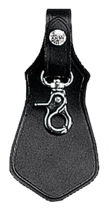 Schlüsselhalter aus Leder in Schwarz Vega Holster 1V15