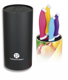 Spina colore nero Top Cutlery con canne in fibra, dimensioni 11 X 22 X 11 Cm, 20069