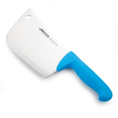 Machetá Arcos cor - Prof 296123 de aço inoxidável Nitrum e mango ergonômico polipropileno azul e folha 19 cm, e 4 mm espessura no caso de