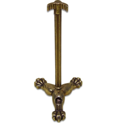 Soporte em Miniatura para abre-cartas medievais em metal fundido de 11 cm