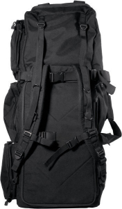 Sac en toile de cordura avec plusieurs poches, double bandoulière rembourrée, mesure 28x80x28 cm Vega Holster 2B07