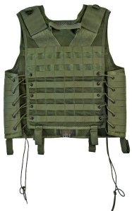 Maschenförmige taktische Weste mit drei Ladegerätehaltern Vega Holster 2ET06