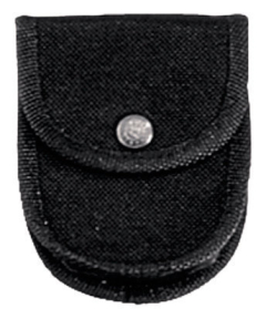 Schäkelbezug aus schwarzem, gepolstertem Nylon Vega Holster 2P76