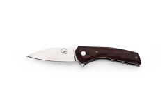 Navaja Salamandra serie Temis, hoja Böhler N690 de 7,9 cm, mango nogal Turco, longitud total 19 cm, 303073