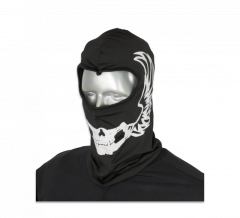 Cagoule Noir Avec Dessin Barbaric