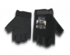 Gants Mitaines Barbaric. Noir