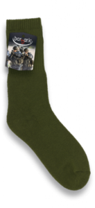 Chaussettes Barbaric. Vert. Taille Unique