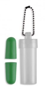 Grüne Ohrstöpsel Barbaric