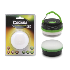 Cegasa professionelle Taschenlampe de 5 led 30lm - Aufhängehaken - 5 Modi de Beleuchtung - stoßfest und wasserdicht ip44 - funktioniert mit 3 AAA-Batterien (nicht enthalten)