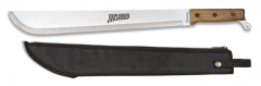 Machete Cutter Martinez Albainox Explorer con Mango di Legno e lamiera di acciaio inossidabile di 42 cm Include custodia in nylon 31761