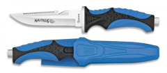 Couteau Plongée Bleu Nautilus.