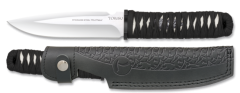 Cuchillo Tokisu Con Funda De Piel. 15.3