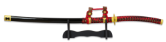 Katana Tole10 Tachi Rosso / Nero C/peana
