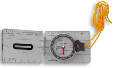 Mapas de bússola - lente de aumento "bárbara".