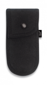 Funda Dingo Negro De Nylon Acolchado 13 X 6.5 Cm Sistema De Cierre Broche 34001