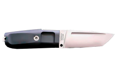 Coltello Extreme Ratio T4000 C, coltello a profilo giapponese, impugnatura tattica e fodero, versioni nera e satinata