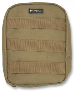 Accesorio para Chaleco Barbaric Force  de Nylon 18x20 cm en color Coyote, con sistema Molle 34458