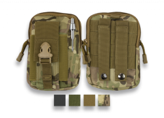 Borsa Barbaric Colore nero in nylon 600D con sistema Molle System