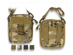 Saco Barbaric verde com nylon 600D com sistema Molle Molle system