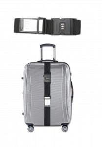 Cinghia per bagagli con serratura, misura 2 metri