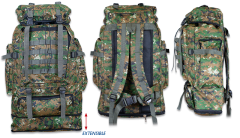 Sac à Dos Barbaric Camo Pixel