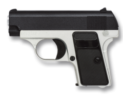 Airsoft Mini-Metall-Mischsprühpistole Galaxy Gewicht 330g, Kaliber 6mm, Energie 0,28 Joule, Leistung 68 M/s 35502