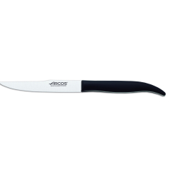 Cuchillo Liso Chuletero Arcos de Mesa 372900 monoblock de una pieza de acero inoxidable de y hoja de 11 cm en caja