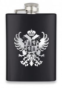 Balão Preto de Aço Inoxidável 8 Oz Albainox