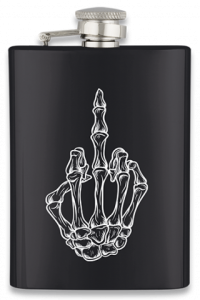 Balão Preto de Aço Inoxidável 8 Oz Albainox