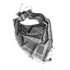 Pañuelo Shemagh Blanco-Negro Parabellum 50084