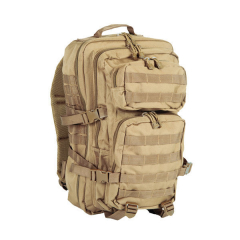 Sac à dos d'assaut tactique couleur Coyote avec une capacité de 50 litres Parabellum 50125