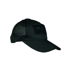 Casquette tactique ventilée, 83% polyester, 17% coton, taille unique