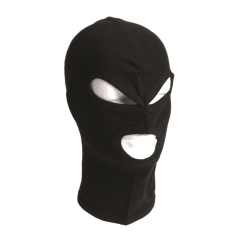 Passamontagna nero 100% Cotone 3 Aperture