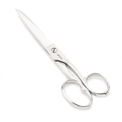 Tijera de Modista Arcos 504300 de acero forjado y mango niquelado  de 7.5" - 190 mm en blíster