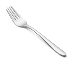 Fourchette à dessert Arcos Berlin 560800 monobloc d'une seule pièce en acier inoxydable 18/10, épaisseur 3 mm et lame de 18 cm dans une boîte.