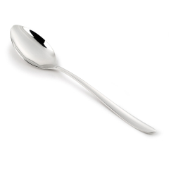 Cuchara de servir Arcos Berlín 561800 monoblock de una pieza de acero inoxidable 18/10, espesor 3 mm  y hoja  de 26.5 cm en caja