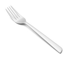Tenedor de postre Arcos Toscana 570800 monoblock de una pieza de acero inoxidable 18/10, espesor 2.5 mm  y hoja  de 18 cm en caja