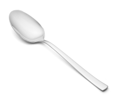 Cuillère de service CAPRI - Monobloc d'une seule pièce en acier inoxydable 18/10.