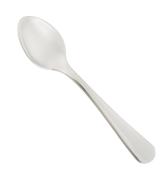 Cuillère de Café Arcos Série Lisbonne - Cuillère Moka - Monobloc de una pièce en acier inoxydable 18/10 et 100 mm. Couleur argent.