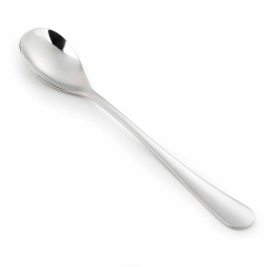 Salatlöffel - Arcos Lisboa Serie - Monoblocklöffel de una Stück aus Edelstahl 18/10 und 240 mm - Farbe Silber (Silber).