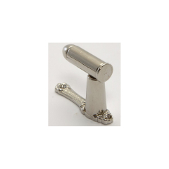 Pack de 2 soportes de pared con forma de bala, medida de 4 cm, peso 99 gramos, fabricados de metal, para colgar réplicas Western Denix 6035