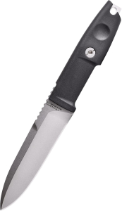 Faca de apoio de, modelo compacto, lâmina de 4,64 polegadas, batente superior, bainha Kydex com sistema MOLE.