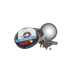 Balines Gamo Bolas 4,5 mm, lata de 250 unidades, calibre .177, 0,53 gramos, 6320324